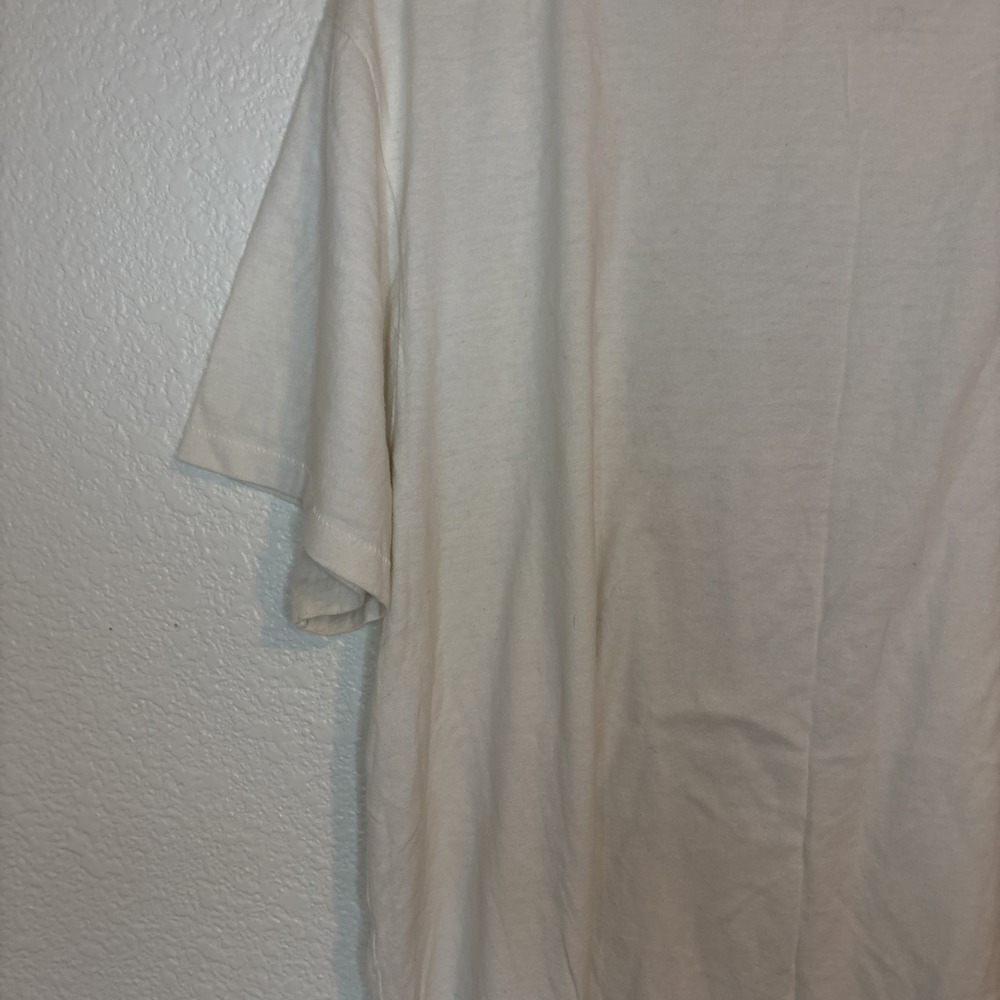Ralph Lauren Men's T-Shirt Size L 100%‎ cotton White Graphic Print Crewneck - Picture 14 of 16